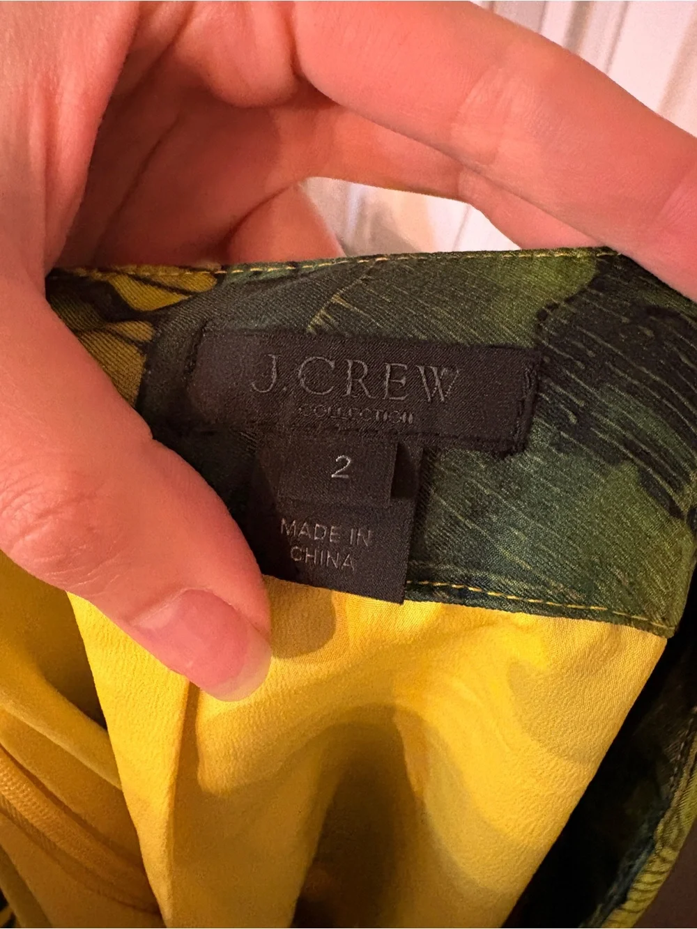 J Crew Midi Skirt 100% Silk